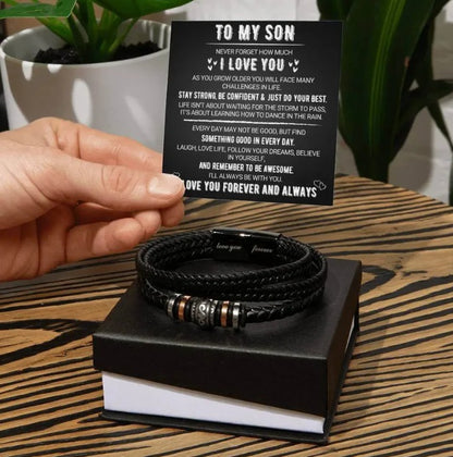 To My Son - Love You Forever - Black